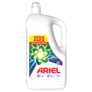 Ariel Tekutý Prací Prostředek, 90 Praní, Mountain Spring Clean & Fresh
