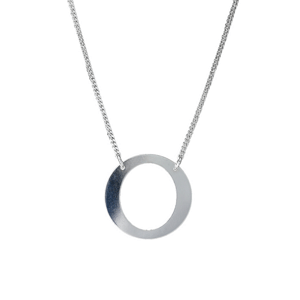 PRAQIA Stříbrný náhrdelník Frame (Ag 925/1000, 2,20 g)