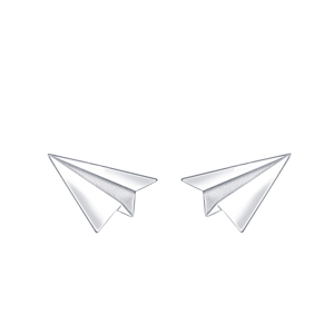 PRAQIA Stříbrné náušnice Arrow (Ag 925-1000, 0,77 g)