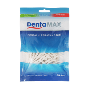 Dentamax Dentální párátka s nití 64 ks