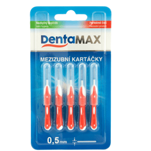 DentaMax Mezizubní kartáčky 0,5mm 5 ks