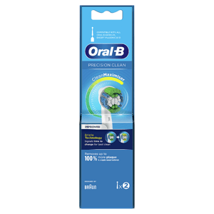 Oral-B Precision Clean Kartáčková Hlava S Technologií CleanMaximiser, Balení 2 ks