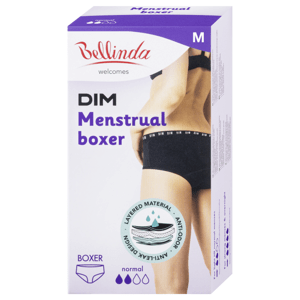Bellinda menstruační boxerky pro normální menstruaci vel.M, 1ks