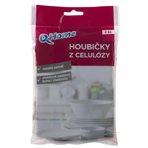 Q-Home Houbičky z celulózy 2ks