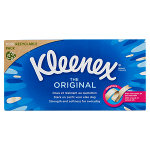 Kleenex The Original papírové kapesníky 3-vrstvé 70 ks