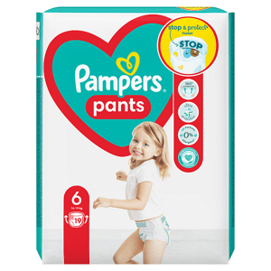 Pampers Pants Plenkové Kalhotky Velikost 6, 19 Plenek, 14kg-19kg