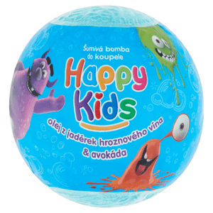 Happy Kids Šumivá bomba do koupele 100g - mix variant