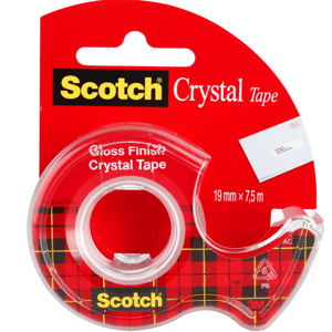 Scotch lepicí páska krystalicky čirá 19 mm x 7,5 m