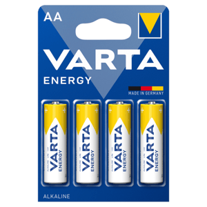 VARTA Energy AA alkalické baterie 4 ks