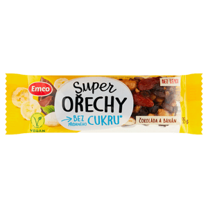 Emco Super ořechy čokoláda a banán 35g
