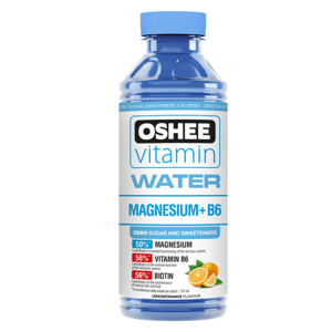 OSHEE Vitamínová voda Magnesium+B6 Zero 555ml