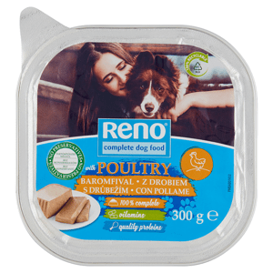 Reno Kompletní krmivo pro dospělé psy s drůbežím 300g