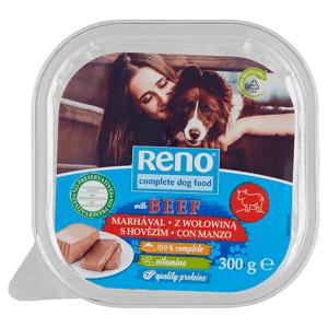 Reno Kompletní krmivo pro dospělé psy s hovězím 300g