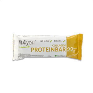 Fit4you Proteinová tyčinka 60g slaný karamel