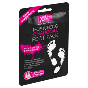 Xpel Body Care Moisturising Charcoal Foot Pack