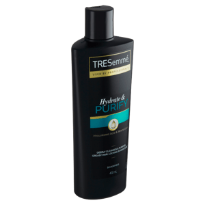 TRESemmé Hydrate & Purify šampon pro mastící se vlasy 400ml