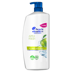 Head & Shoulders Apple Fresh Šampon Proti Lupům, Pro Vlasy Až 100% Bez Lupů, 900 ml