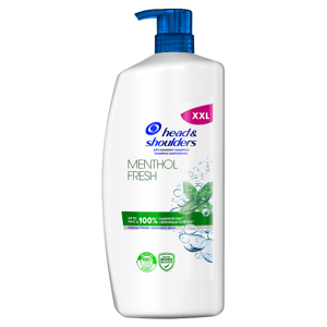 Head & Shoulders Menthol Fresh Šampon Proti Lupům, Pro Vlasy Až 100% Bez Lupů, 900 ml