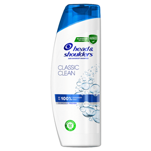 Head & Shoulders Classic Clean Šampon proti Lupům 400 ml Každodenní Použití. Pocit Čistoty