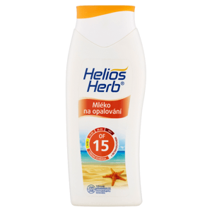 Helios Herb Mléko na opalování OF 15 400ml