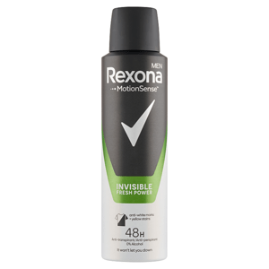 Rexona Men Fresh & Power Black & White Antiperspirant sprej 150ml