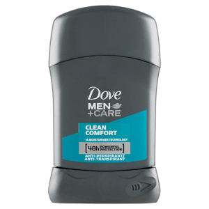 Dove Men+Care Clean Comfort tuhý antiperspirant pro muže 50ml