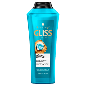 Schwarzkopf Gliss Hydratační šampon Aqua Revive pro normální až suché vlasy 400 ml