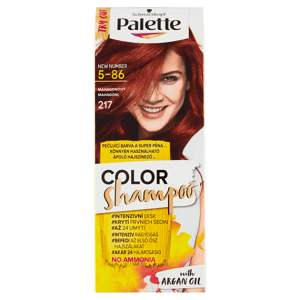 Schwarzkopf Palette Color Shampoo barva na vlasy Mahagonový 5-86 (217)