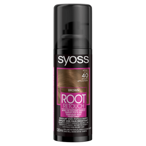 Syoss Root Retouch sprej pro dočasné zakrytí odrostů Hnědý 120ml