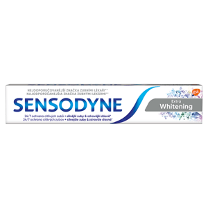 Sensodyne Extra Whitening zubní pasta s fluoridem 75ml