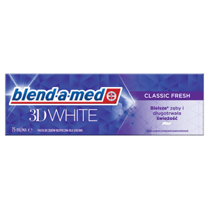 Blend-a-med 3D White Classic Fresh Zubní Pasta 75 ml