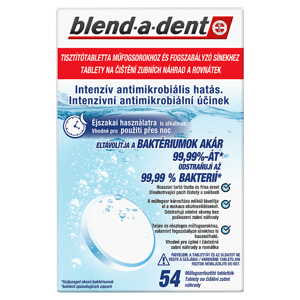 Blend-a-dent Long Lasting Freshness Přípravek Na Čištění Zubní Protézu, Balení  54 ks