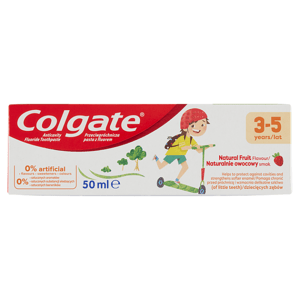 Colgate Natural Fruit zubní pasta 3-5 let 50ml