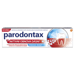 Parodontax Aktivní obnova dásní Fresh Mint zubní pasta s fluoridem 75ml