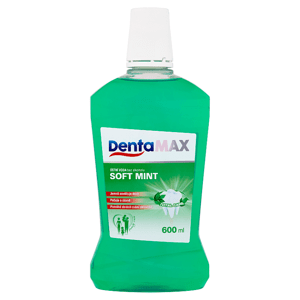 DentaMax Soft Mint ústní voda bez alkoholu 600ml
