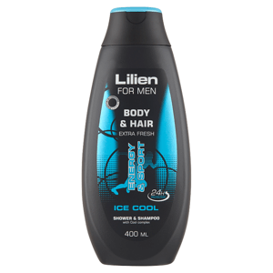Lilien For Men Ice Cool sprchový šampon 400ml