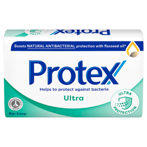 Protex Ultra tuhé mýdlo s přirozenou antibakteriální ochranou 90g