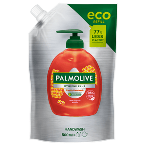 Palmolive Hygiene+Family tekuté mýdlo s přírodní antibakteriální složkou náhradní náplň 500 ml