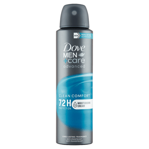 Dove Men+Care Advanced Clean Comfort Antiperspirant sprej 150ml