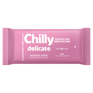Chilly Delicate intimní ubrousky jemná péče 12 ks