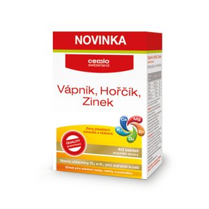 Cemio Vápník, Hořčík, Zinek (40tbl-kra)
