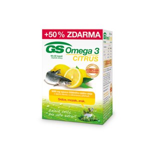 GS Omega 3 Citrus (60+30cps/kra)