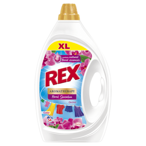 REX prací gel Aromatherapy Orchid Color 54 praní, 2,43l