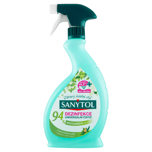 Sanytol Dezinfekce univerzální čistič s esenciálními oleji eukalyptem a mátou origins 500ml