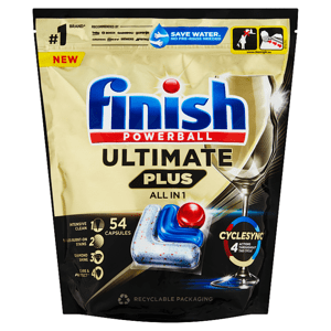Finish Powerball Ultimate Plus All in 1 kapsle do myčky nádobí 54 ks 658,8g