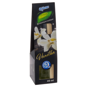 Q-Home Domácí parfém se skleněnými kuličkami Vanilka 40ml