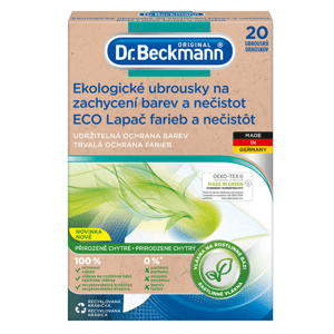 Dr. Beckmann Ekologické ubrousky na zachycení barev a nečistot 20 ks