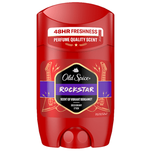 Old Spice Rockstar Tuhý Deodorant Pro Muže 50ml, Bez Hliníku, Vůně Parfémové Kvality