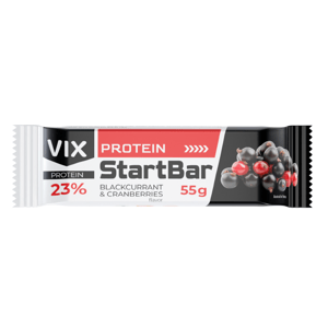 Vix StartBar Černý rybíz a brusinka 55g