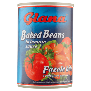 Giana Fazole bílé v rajčatové omáčce 420g